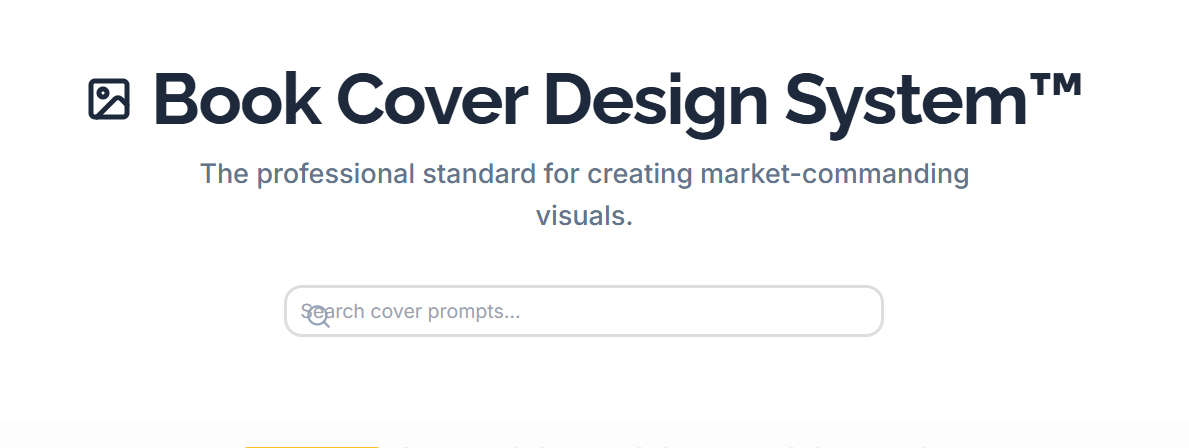 Book Cover System Preview